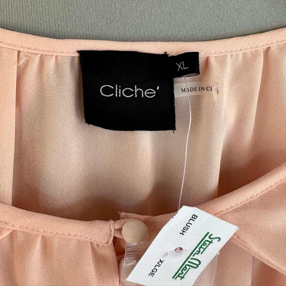 Flirty & Feminine Cold Shoulder Pink Blouse - Picture 4 of 8